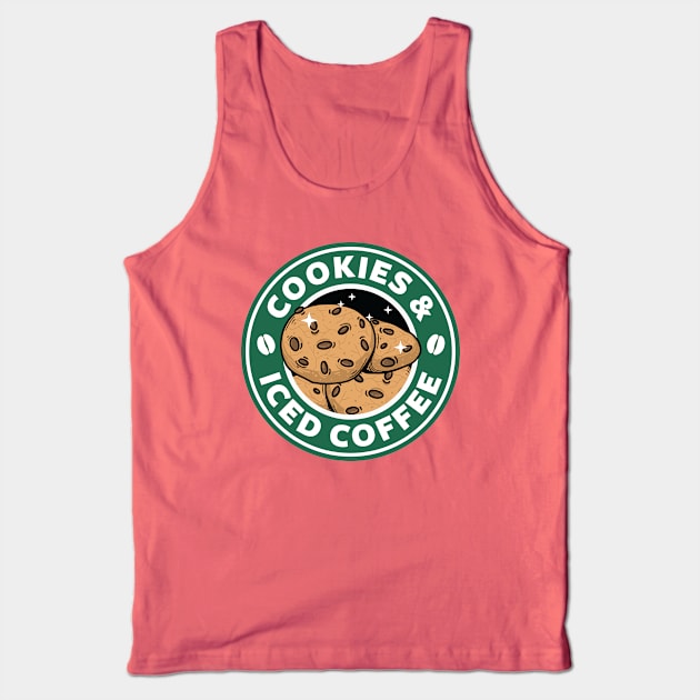 Cookies and Iced Coffee Tank Top by spacedowl